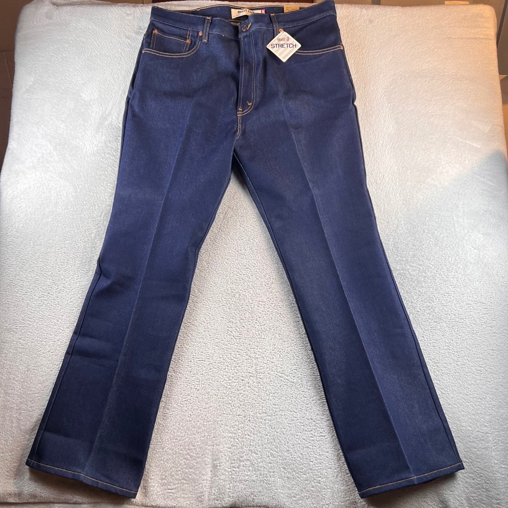 VTG NWT Levis 517 Boot Cut Jeans Mens 40x32 Indigo Deadstock 2000's 7057325001
